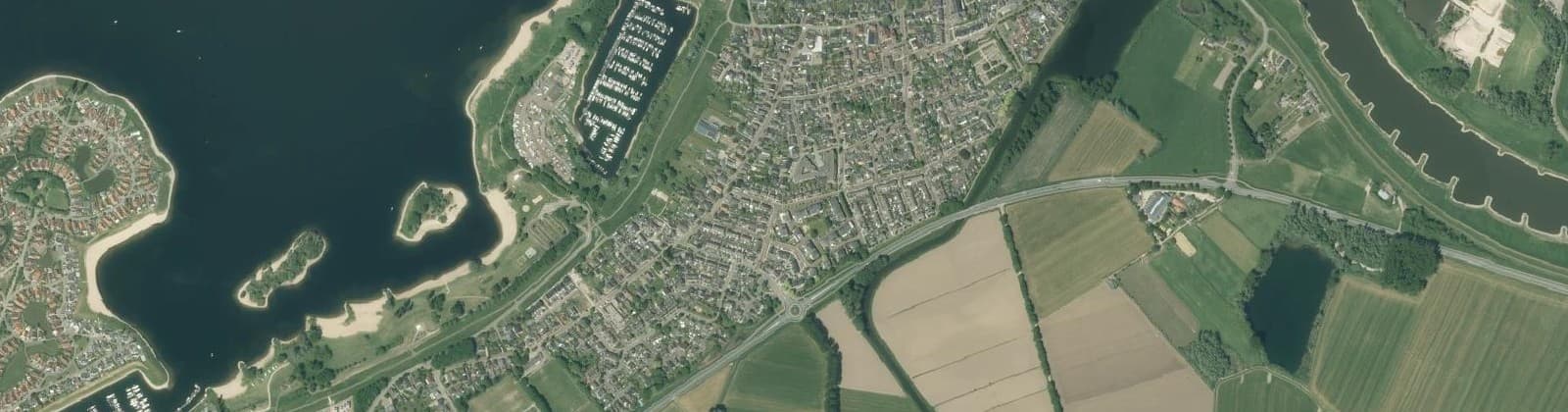 Luchtfoto van Giesbeek