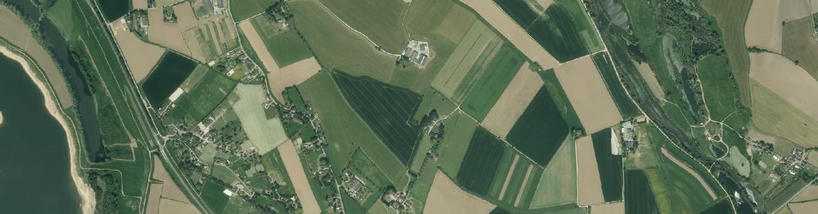 Luchtfoto van Buitengebied Herwen