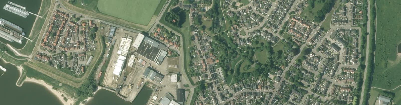 Luchtfoto van Tolkamer