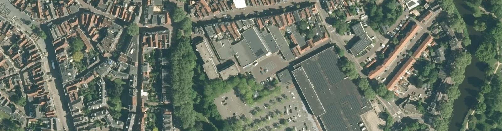 Luchtfoto van Laarstraat en omgeving
