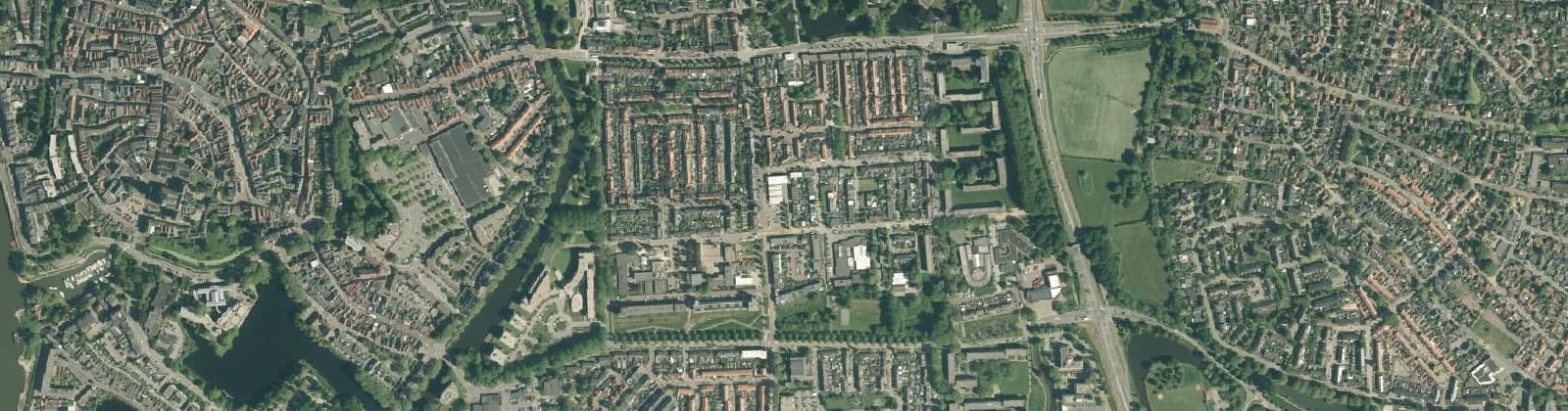 Luchtfoto van Warnsveldsewegkwartier-Zuid