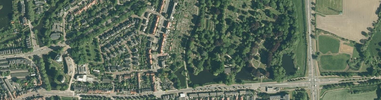 Luchtfoto van Warnsveldsewegkwartier-Noord