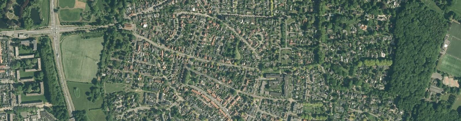 Luchtfoto van Dorp Warnsveld