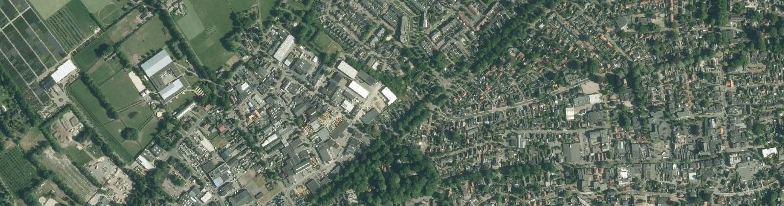Luchtfoto van Nunspeet-West