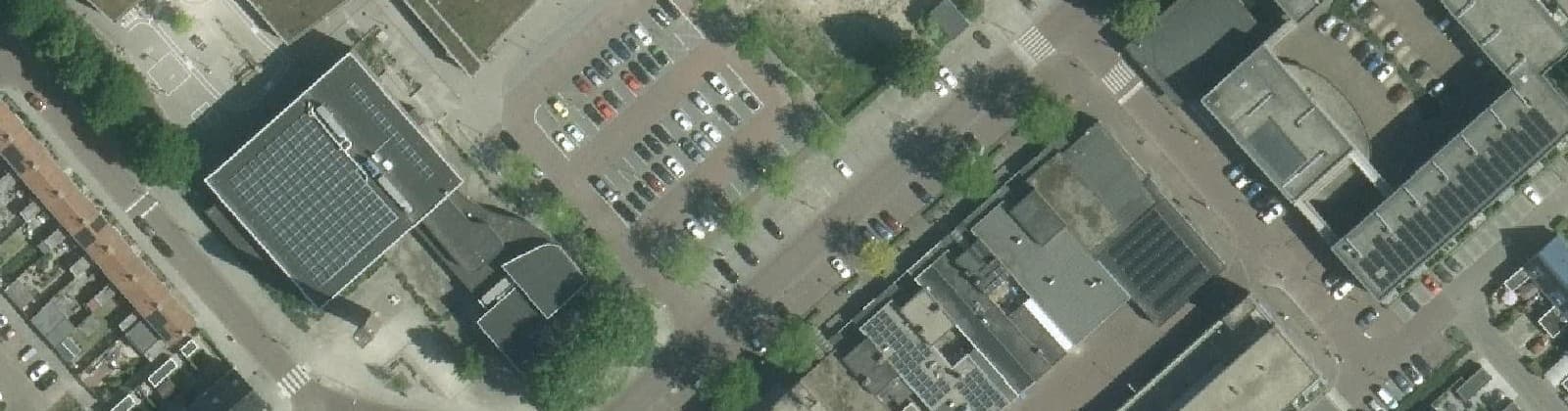 Luchtfoto van Centrum Biddinghuizen