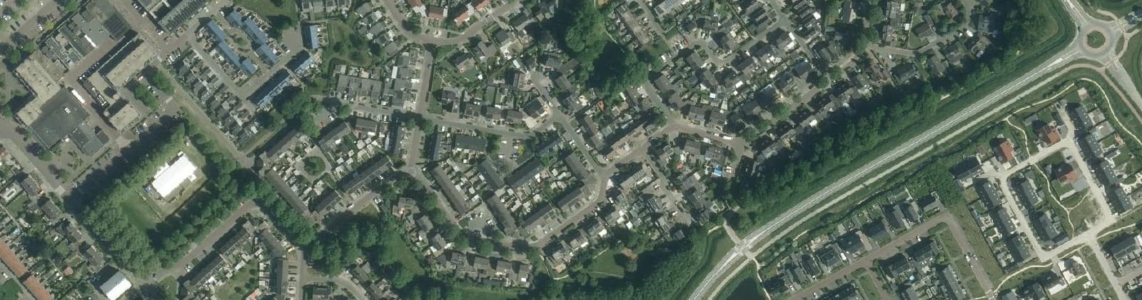 Luchtfoto van De Baan