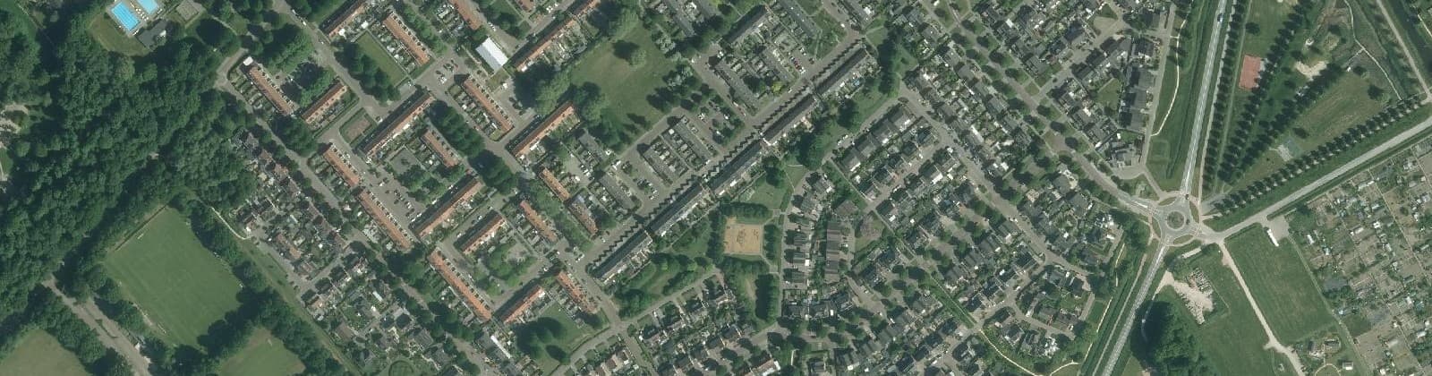 Luchtfoto van Bremerpark