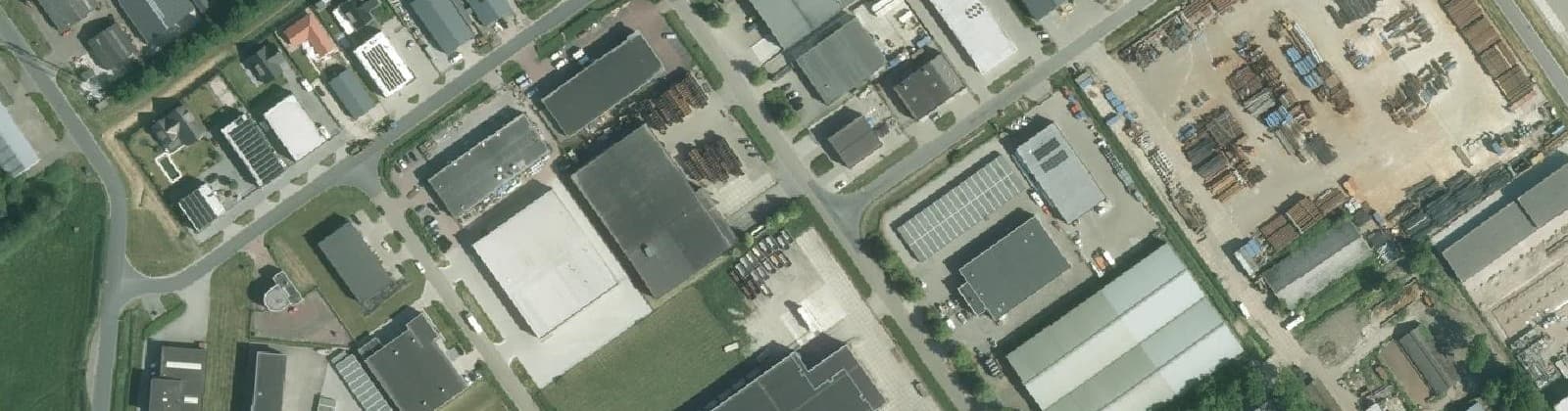 Luchtfoto van Oldebroekerweg