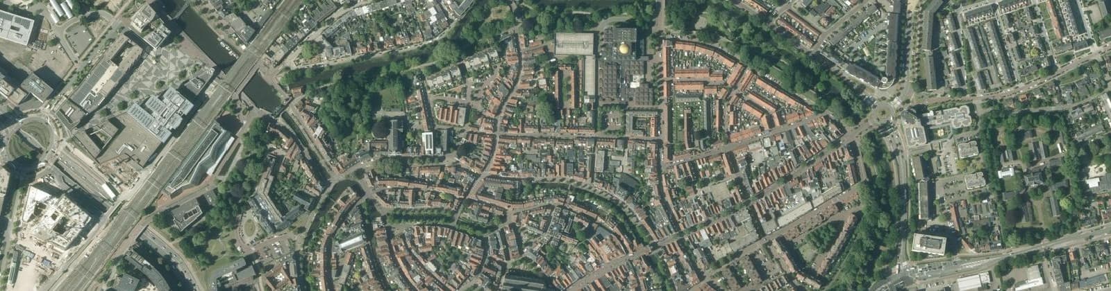 Luchtfoto van Coninckstraat e.o.
