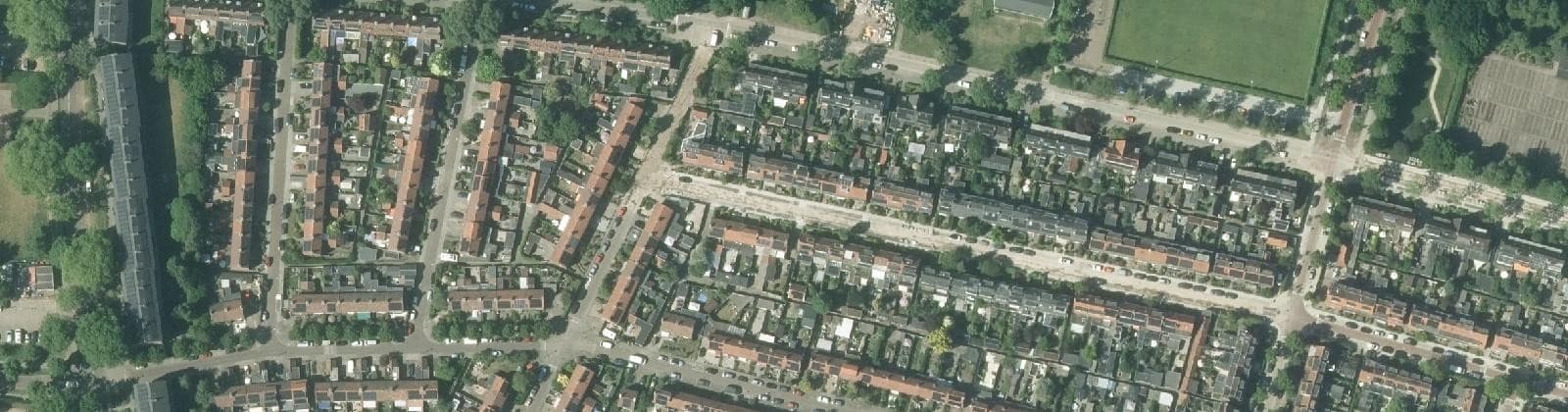 Luchtfoto van Rivierenbuurt-West