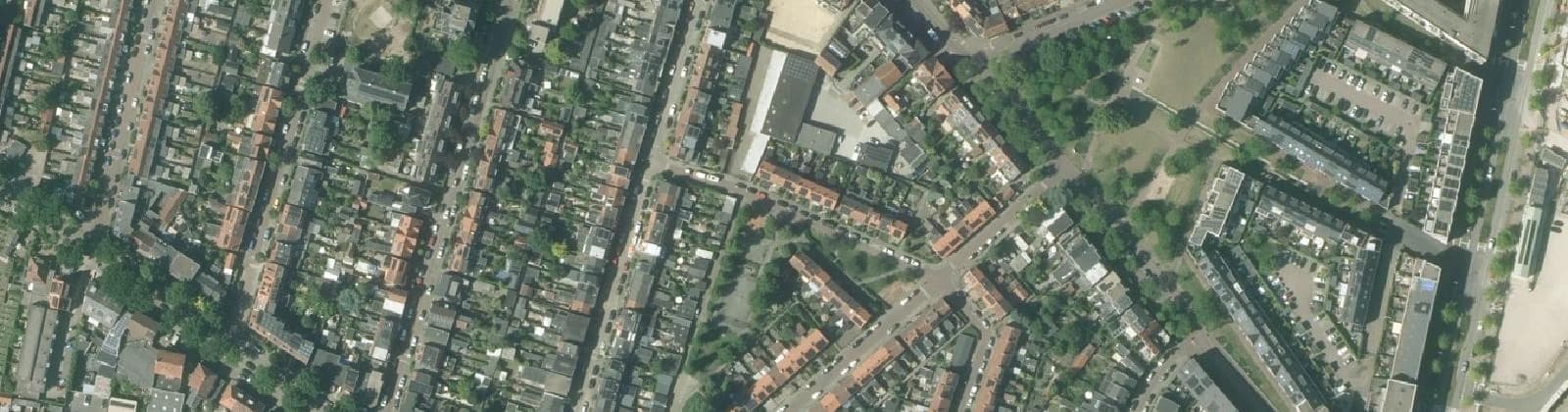 Luchtfoto van Gerrit van Stellingwerfstraat e.o.