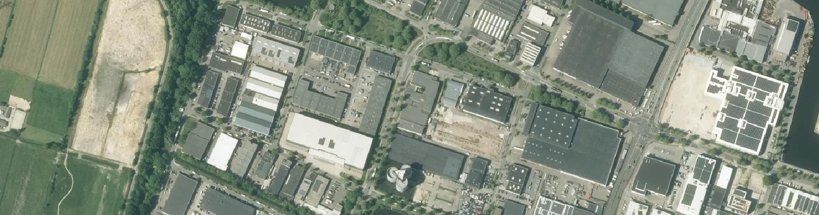 Luchtfoto van Isselt-West