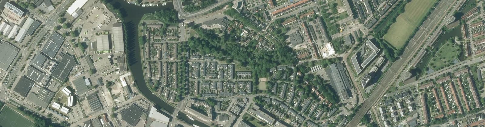 Luchtfoto van Jericho / Jeruzalem