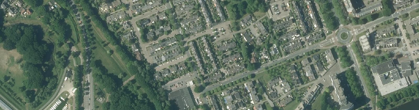 Luchtfoto van Vuurtoren