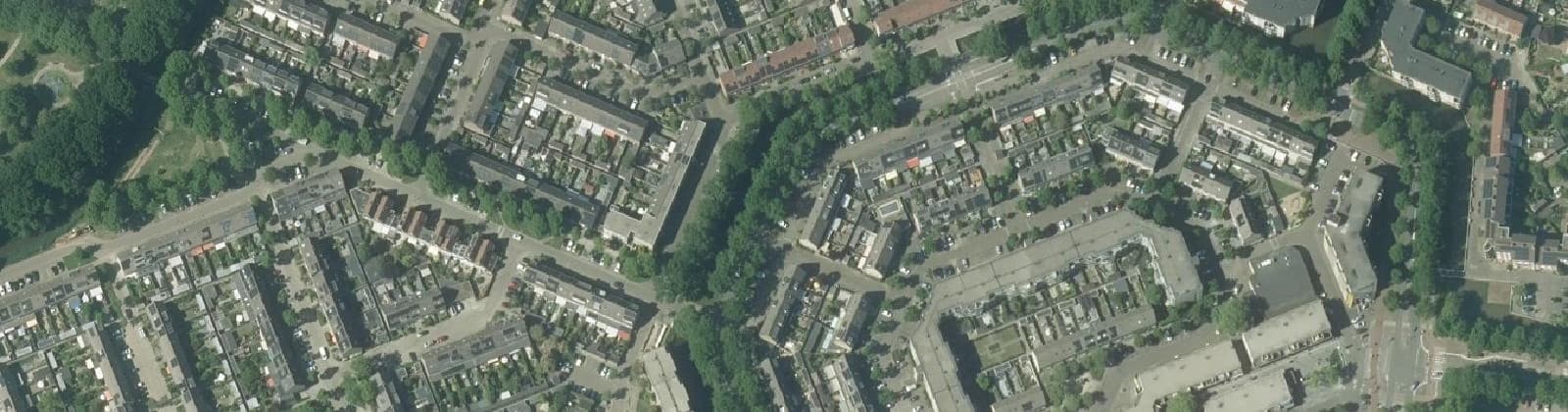 Luchtfoto van Camera Obscurastraat e.o.