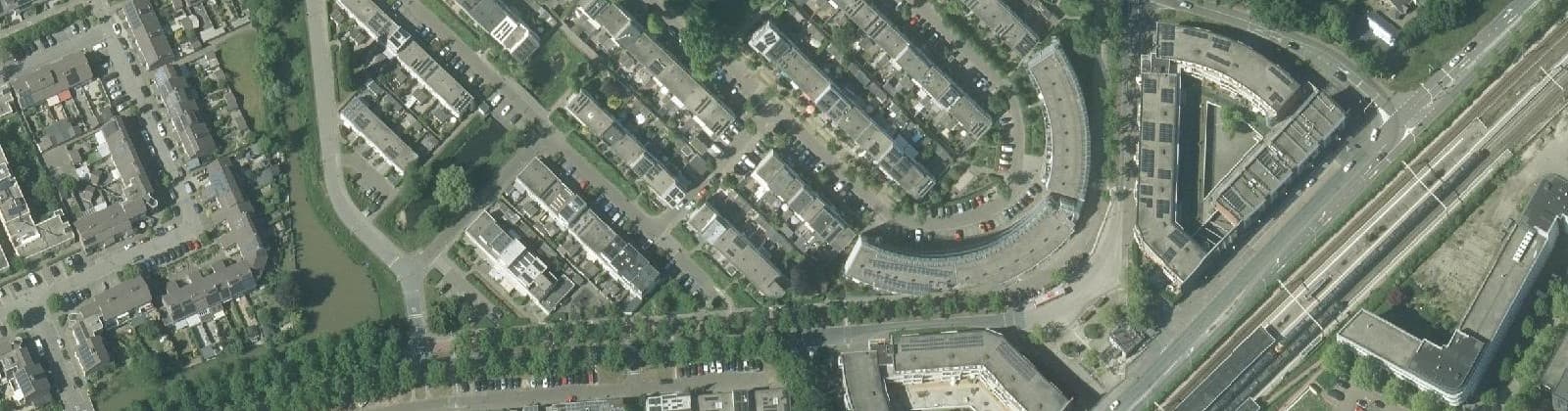 Luchtfoto van Het Gein