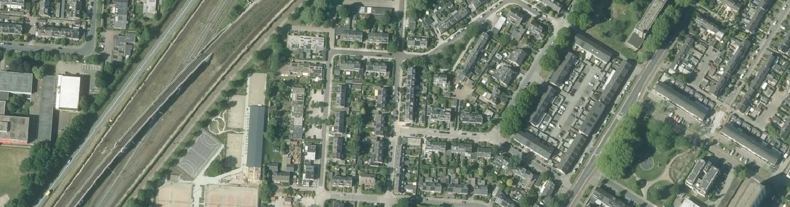 Luchtfoto van Liendert-Noord