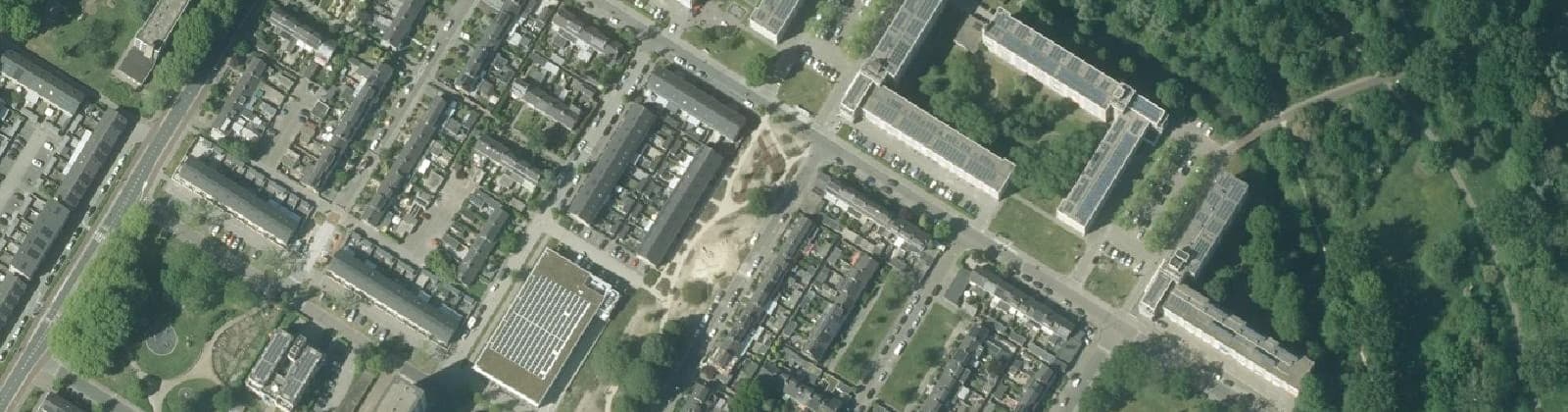 Luchtfoto van De Horsten