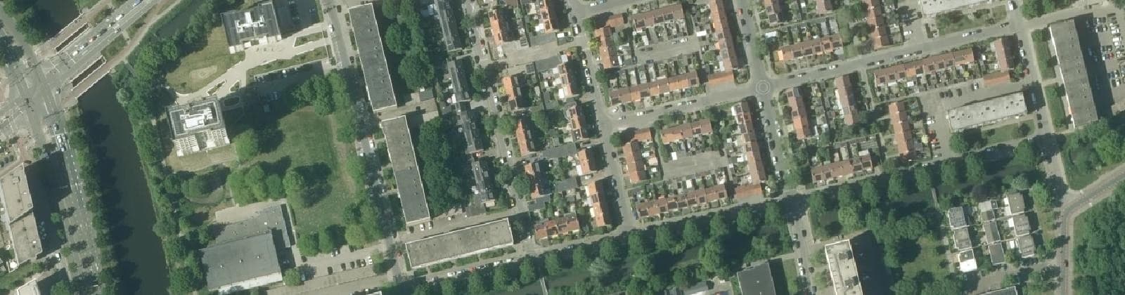Luchtfoto van Watervogelbuurt
