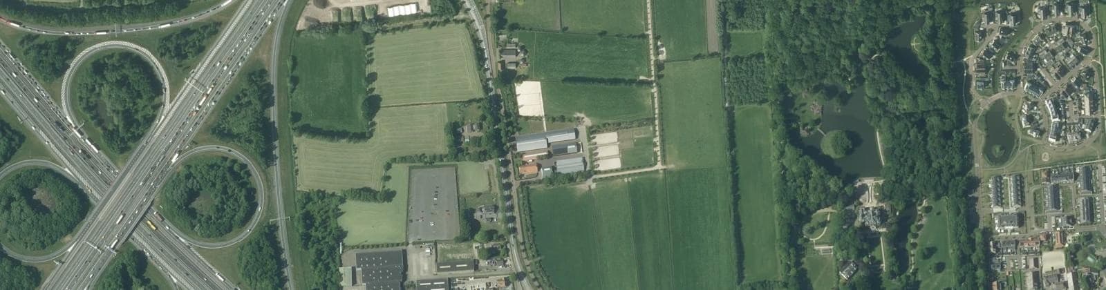 Luchtfoto van Nijkerkerstraat e.o.