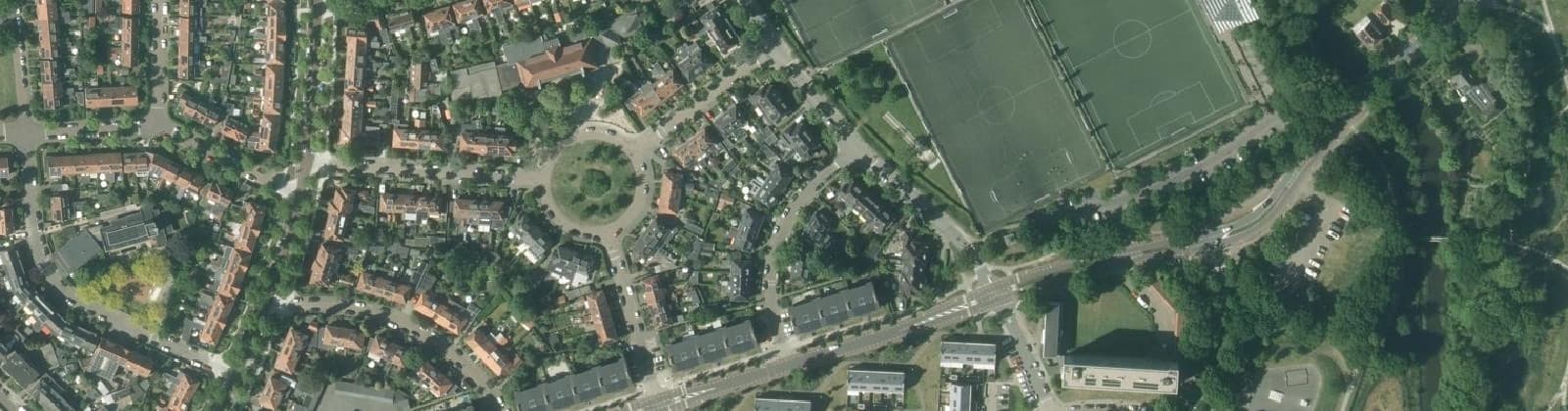 Luchtfoto van Vermeerkwartier-Oost