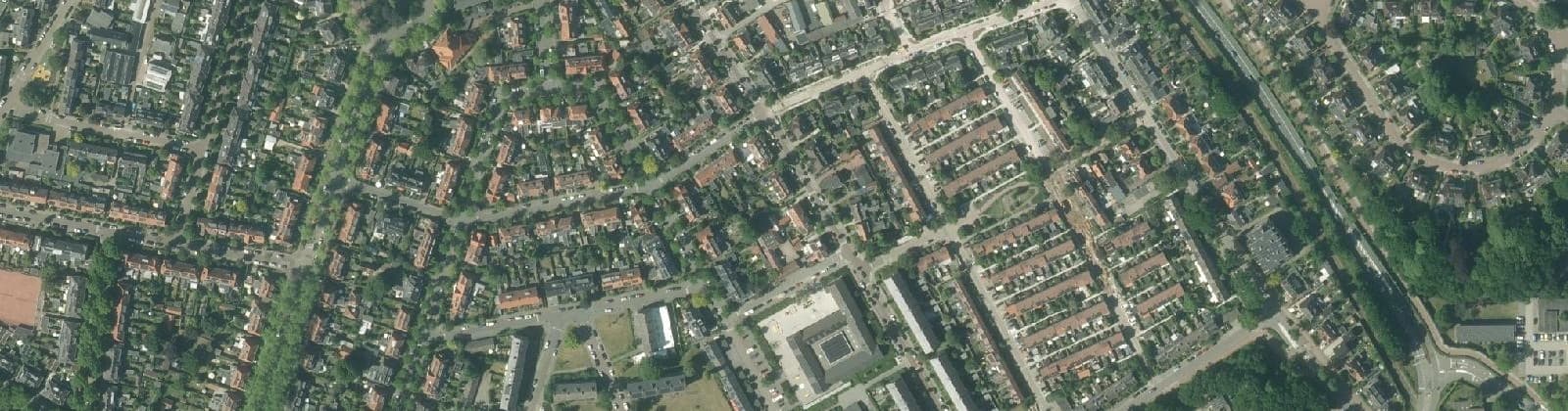 Luchtfoto van Leusderkwartier-Oost