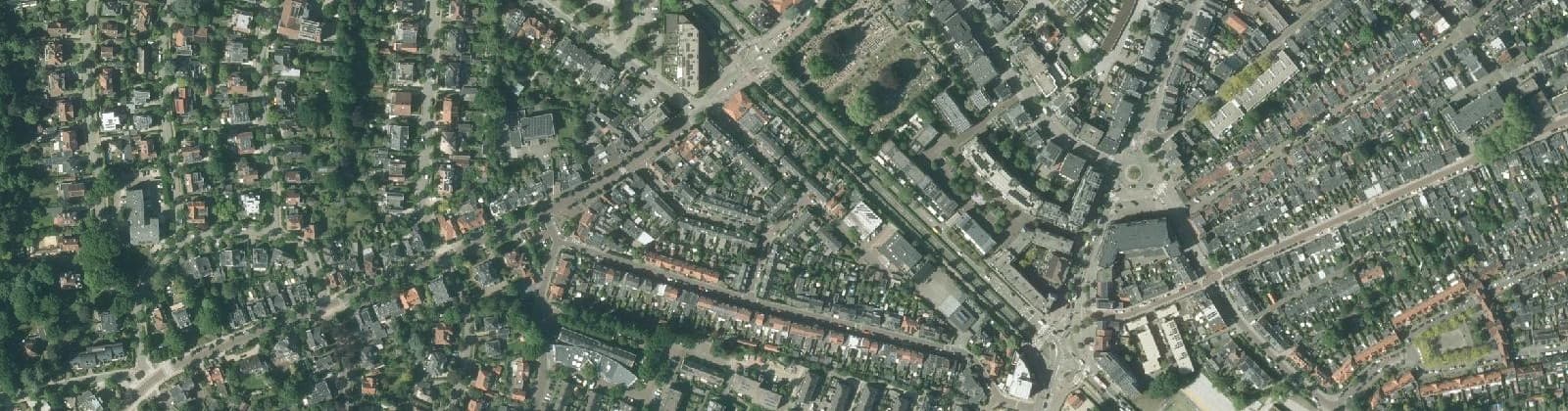 Luchtfoto van Westerstraat e.o.