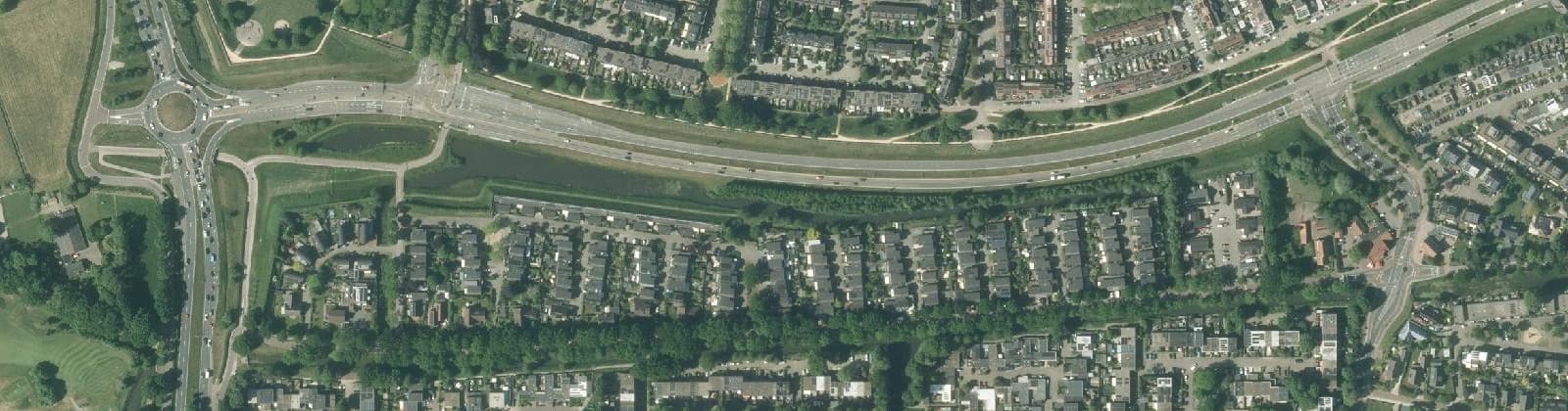 Luchtfoto van De Biezen