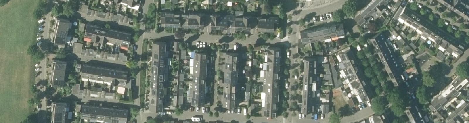 Luchtfoto van Architectenbuurt-West
