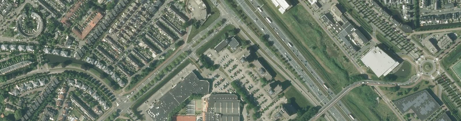 Luchtfoto van De Brand