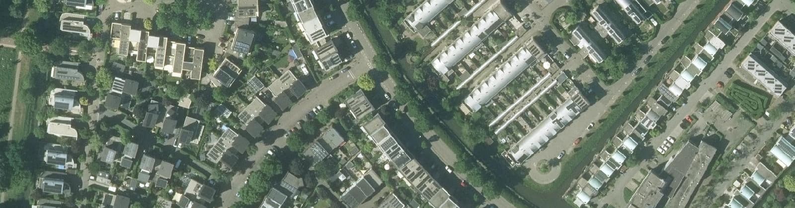 Luchtfoto van Woudzoom e.o.