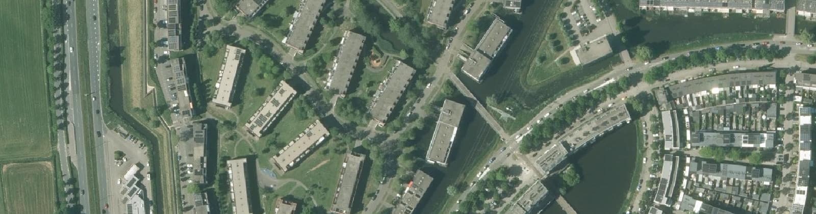 Luchtfoto van Stadstuin