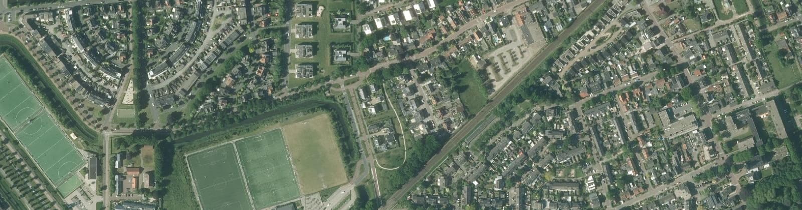 Luchtfoto van Heideweg e.o.