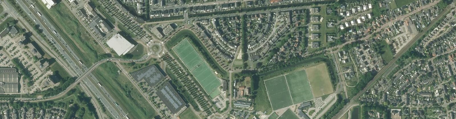 Luchtfoto van Eilandengroepenbuurt