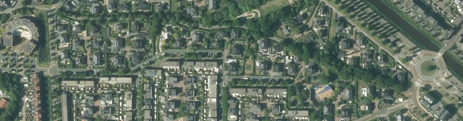Luchtfoto van Polderbuurt-Noord