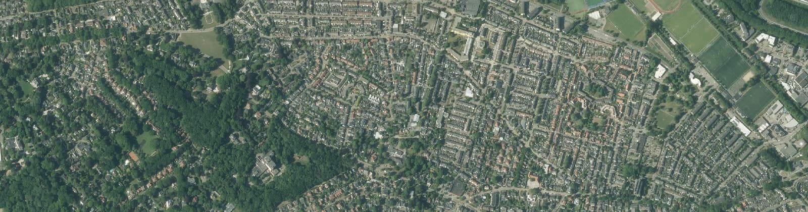 Luchtfoto van Zandvoort