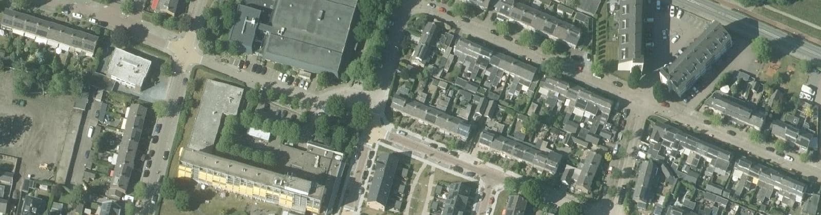 Luchtfoto van Staatsliedenwijk