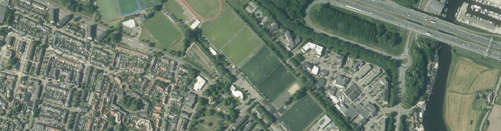 Luchtfoto van Schilderswijk