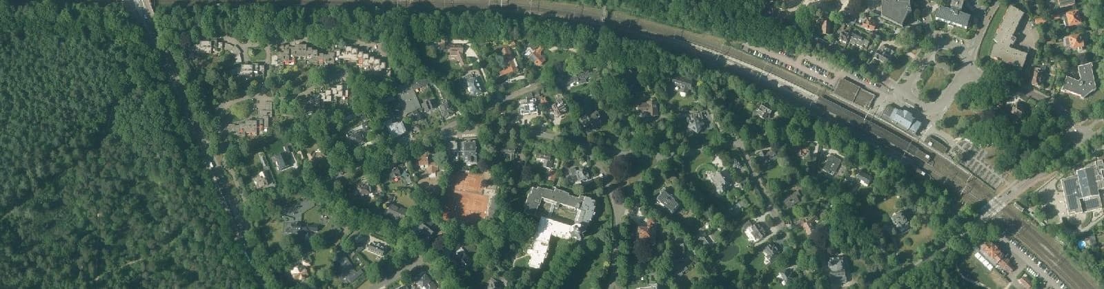 Luchtfoto van Pr. Hendrikpark