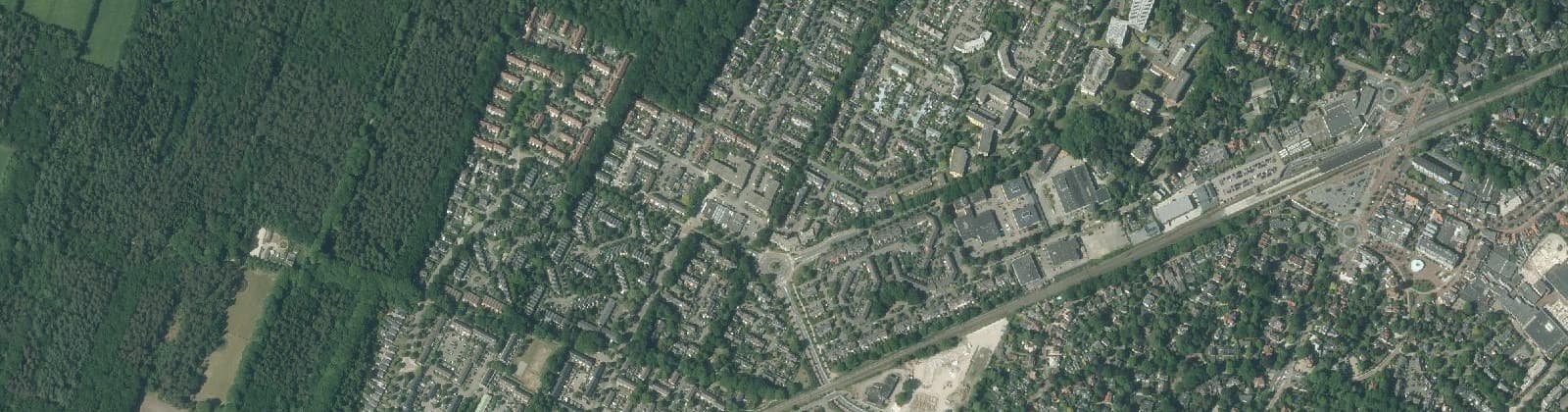 Luchtfoto van De Leijen
