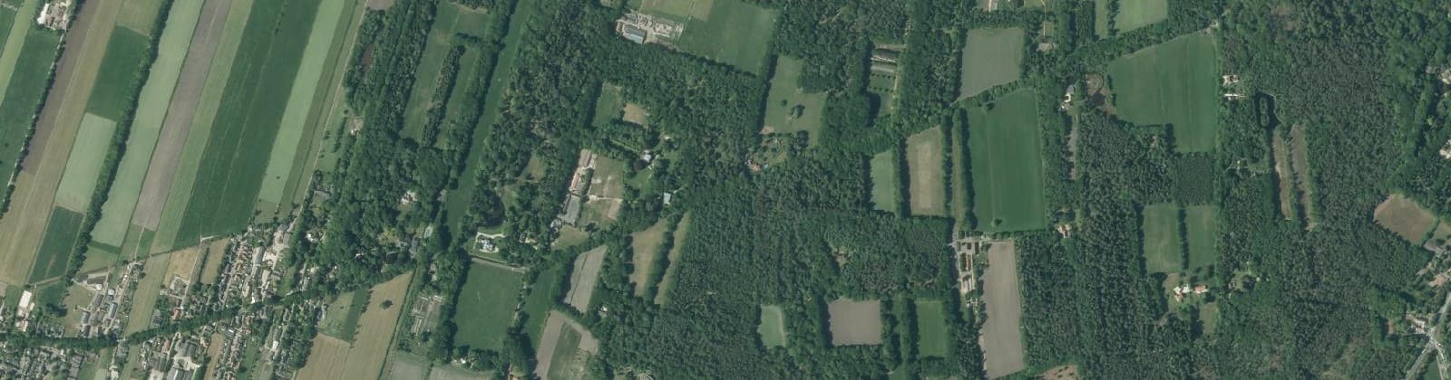 Luchtfoto van Ridderoordsche Bossen