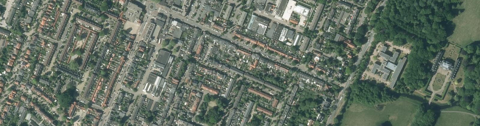 Luchtfoto van De Bilt Oost