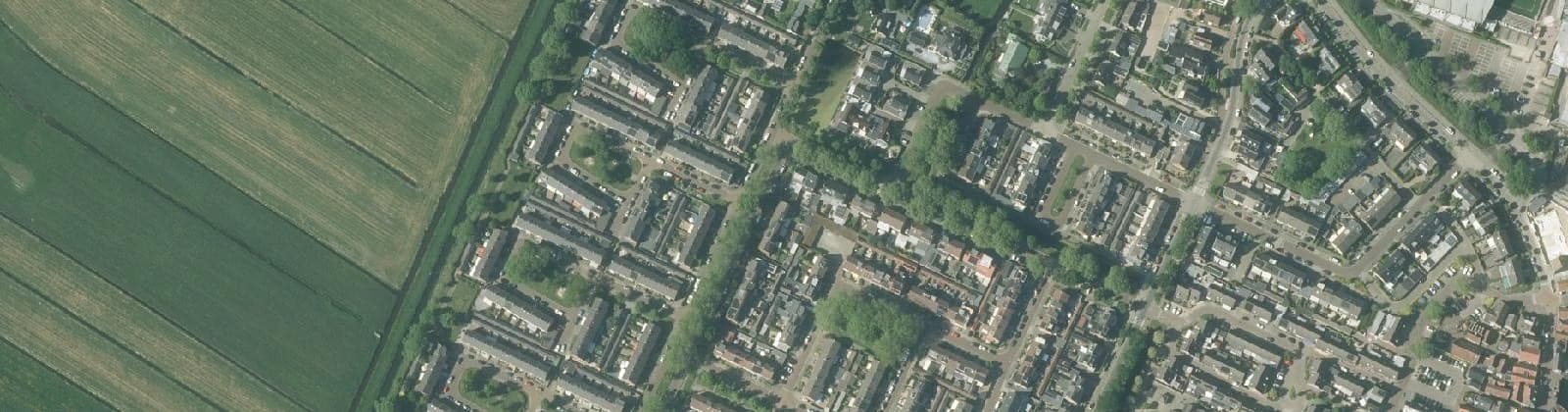 Luchtfoto van Broerswetering