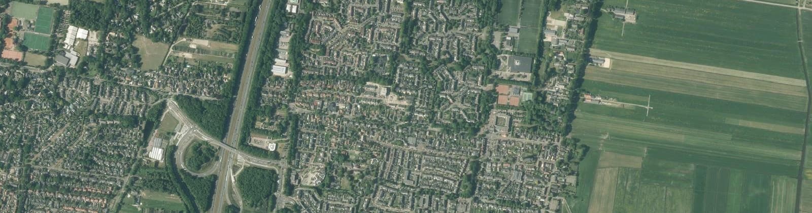Luchtfoto van Polder te Veen
