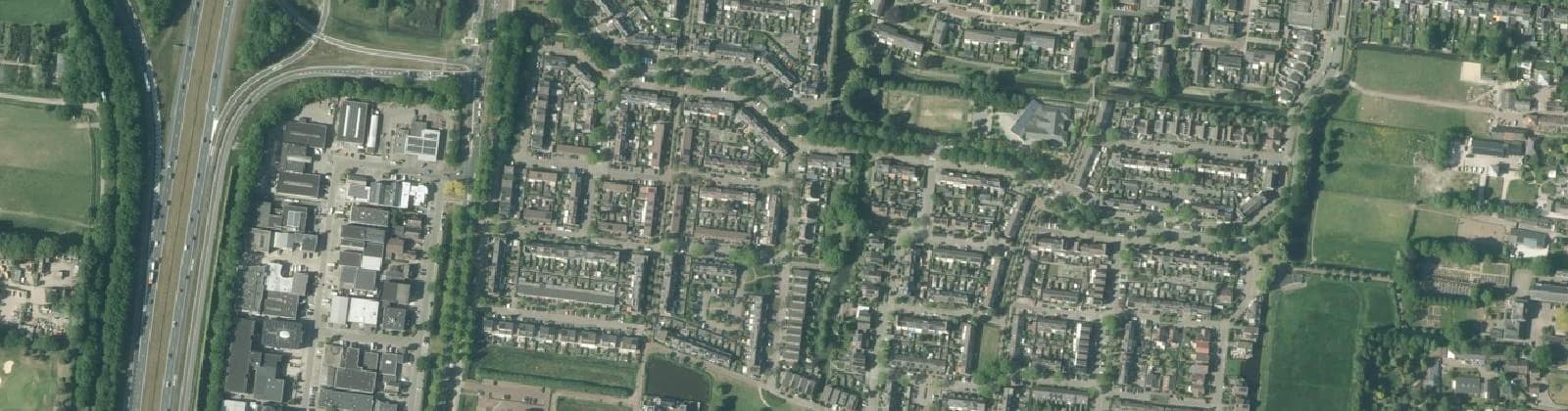 Luchtfoto van Zuidbuurt