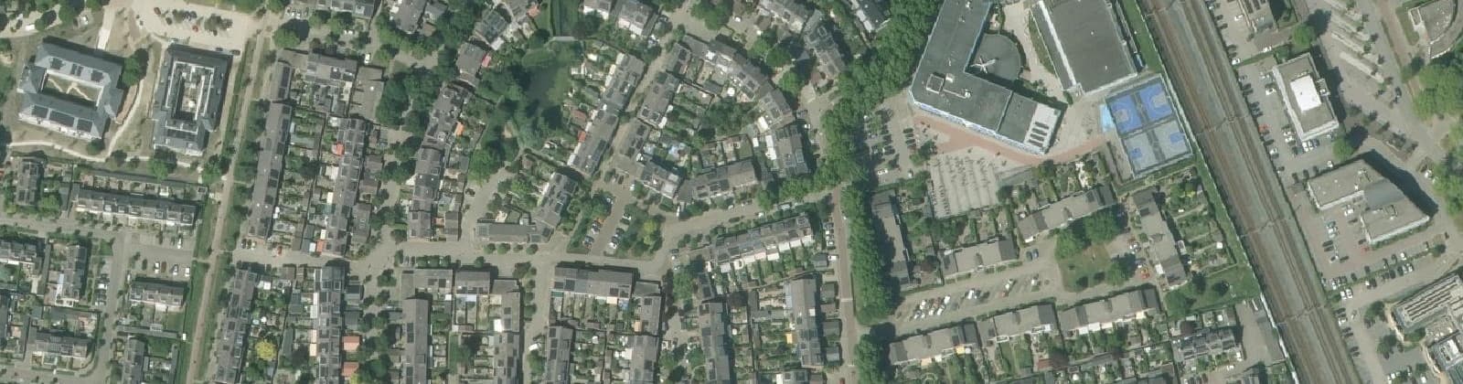 Luchtfoto van Hoven