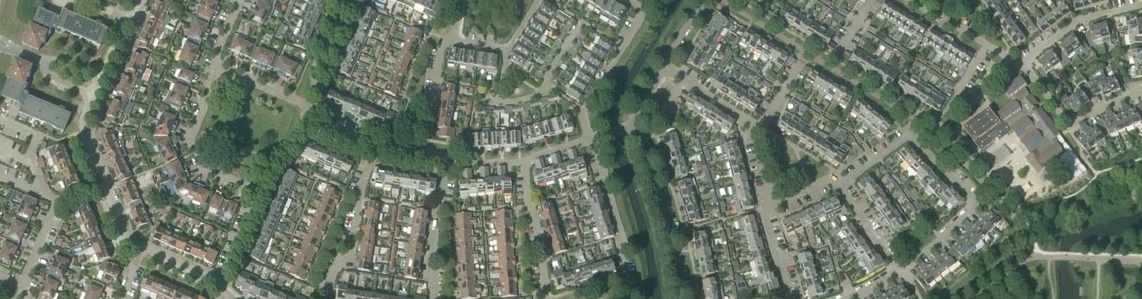 Luchtfoto van Campen