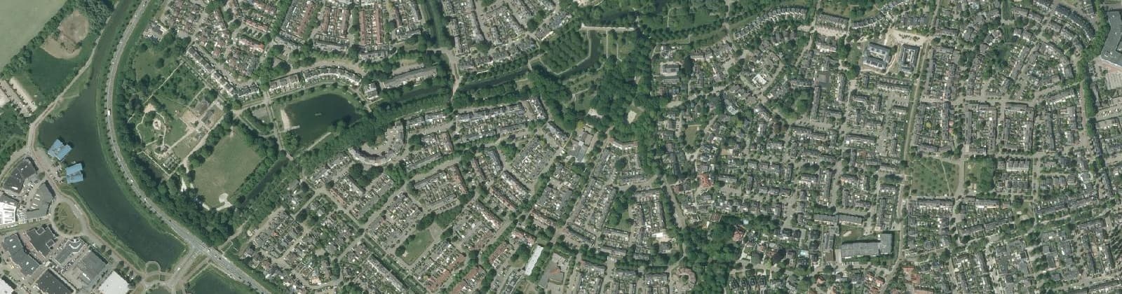 Luchtfoto van Rondweg Noord-West