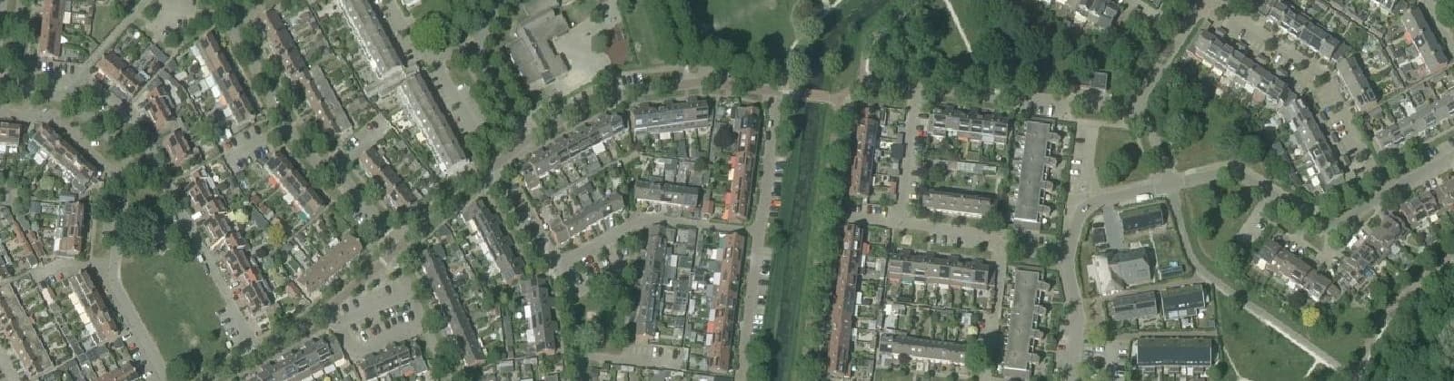 Luchtfoto van Velden