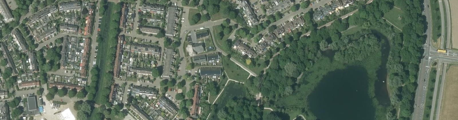 Luchtfoto van Sloten